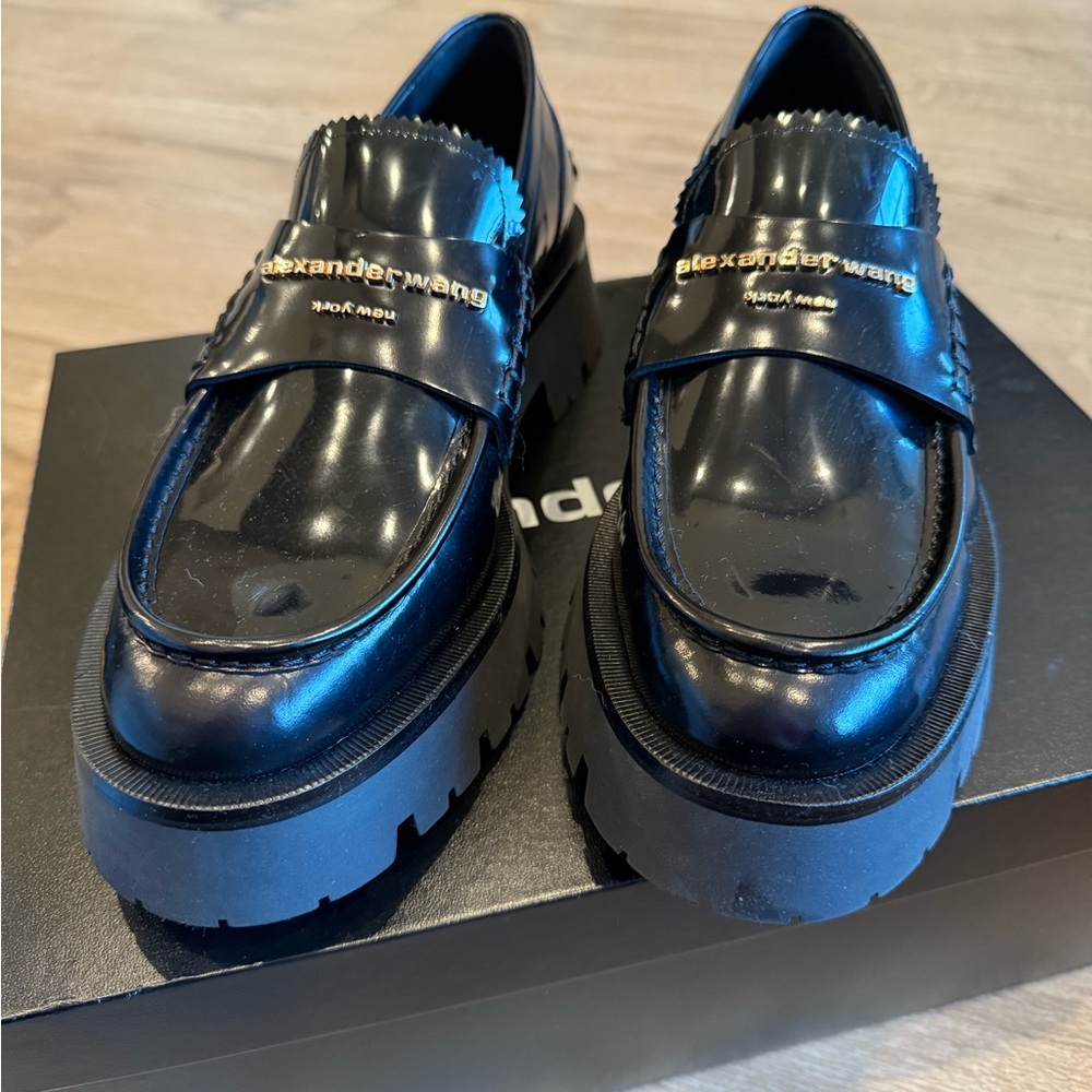 Alexander wang loafers with box